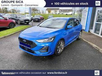 ford focus 1.0 flexifuel mhev 125ch st-line x