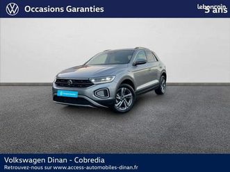 volkswagen t-roc 1.0 tsi 116ch vw edition