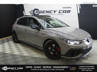 volkswagen golf 2.0 tsi - 300 - bv dsg 7 viii berline gti clubsport - suivi volkswagen - toit ouvrant - sièges