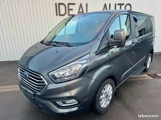 ford transit custom tourneo 2.0 tdci 130 ch l1 h1 bv6 gps / camera / attelage 142.364km