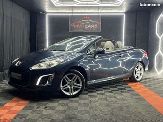peugeot 308 cc 2.0 hdi 163 ch feline * gps * cuir chauffant * radar * distri * garantie