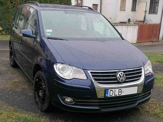 vw touran 1,9 tdi 2008 - 12 lat w jednych rękach lubań • olx.pl