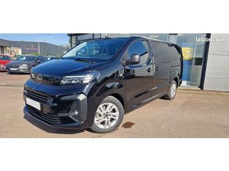 opel vivaro cabine approfondie xl 2.0 diesel 145 ch bvm6 pack premium connect tva recuperable - vehicule de direction