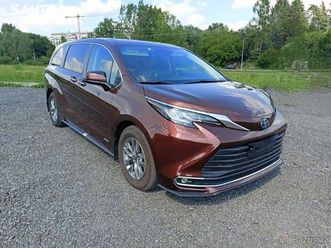 toyota sienna xle 2.5 hybrid awd, 7 míst