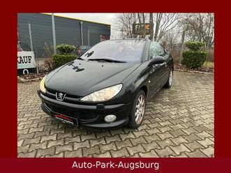 peugeot 206 cabriolet cc platinum*klimaauto*sitzhzg*lede
