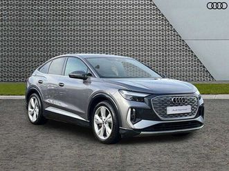 audi q4 sportback e-tron s line 40