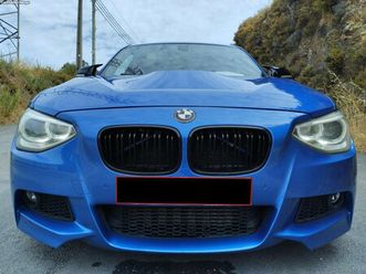 bmw 120 da 184cv pack m auto c/ patilhas f1 - full extras - baixa de preço agosto/13