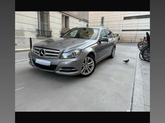 mercedes classe c 220 cdi avantgarde, 170ch, break, gris, boîte manuelle, 9 cv, 5 portes, diesel c220 w204 phase 2 grise 2012 origine france critair 2