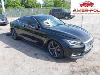 infiniti q60 red sport 400 2020 3.0l 3.0 benzyna 400km