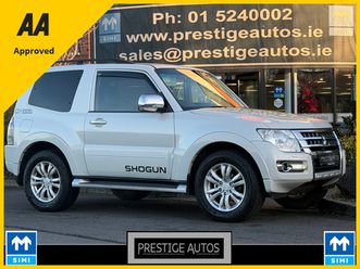 3.2 d shogun 4work warrior 2 seat commercial *car id 98*