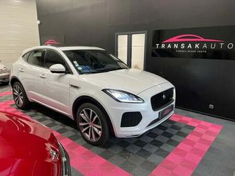jaguar e-pace 2.0 d - 180 cv awd bva r-dynamic + entretien jaguar + meridian + caméra 360° + carplay + sieges elec + toit pano