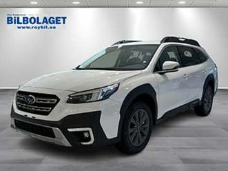 subaru outback 2.5 4wd xfuel adventure, dragkrok, vinterhjul