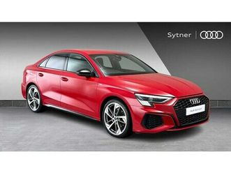 audi a3 saloon edition 1 35 tfsi s tronic