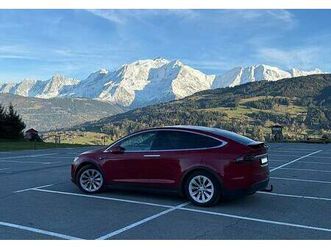 tesla model x long range plus (6 places) - excellent état! canton vaud