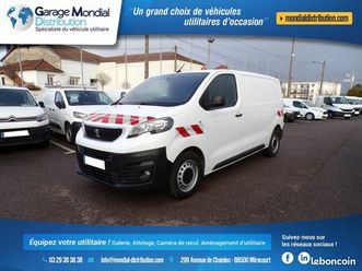 peugeot expert 2.0l bhdi 120 asphalt équipé habillage bois / attelage / caméra / ...