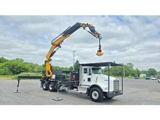 2020 kenworth t880 x15 auto & effer 505-6s+3s-fg knuckle grapple boom
