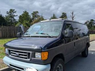 ford e250 cargo van 2006 econoline camper rv converted
