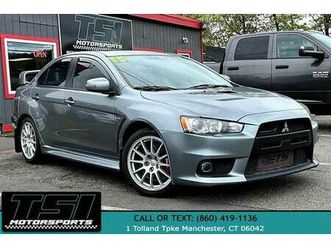 2015 mitsubishi lancer evolution awd all wheel drive 4dr sdn man gsr s