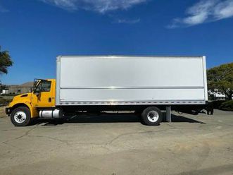 2017 international 4300 26' box truck air ride liftgate *cummins*