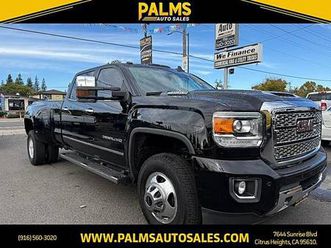 2019 gmc sierra 3500hd denali 4wd crew cab 167.7