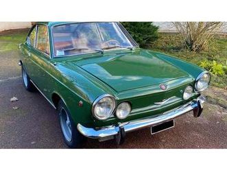 1969 fiat 850 coupe vert manuel, 4 vitesses conduite à ga...