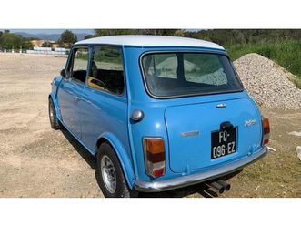 1974 innocenti mini bleu manuel, 4 vitesses conduite à ga...