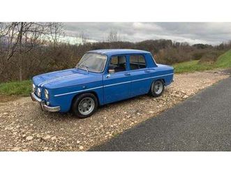 1968 renault 8 bleu manuel, 5 vitesses conduite à gauche...