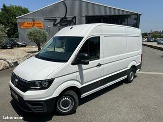 volkswagen crafter fg 30 l3h3 2.0 tdi business line traction tva récupérable camera de recul apple carplay android auto