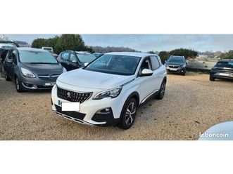 peugeot 3008 1.6 hdi 120cv allure boite automatique eat6 gps+camera de recul+jante alu
