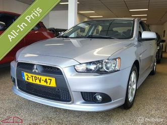 mitsubishi lancer sportback 1.6 limited edition *nl, 2e eig, trkhk, rijklaarprijs!*