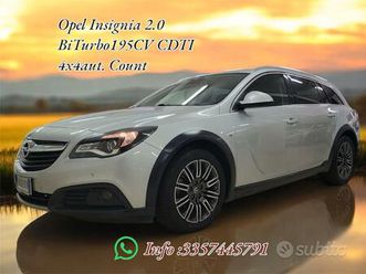 opel insignia 2.0 biturbo195cv cdti 4x4 aut. count