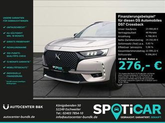 ds automobiles ds7 crossback e-tense 4x4 louvre hifi panodach n
