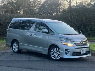 toyota vellfire/alhpard 2012 facelift 2.4 4wd automatic petrol family mpv