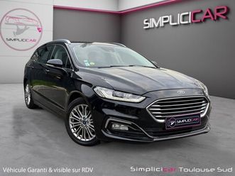 ford mondeo sw 2.0 ecoblue 150 bva8 titanium business attelage camera de recul carplay garantie 12 mois