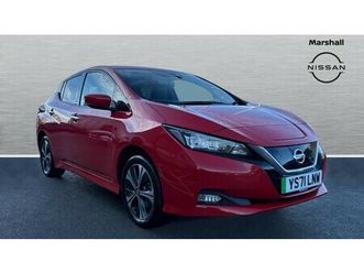 nissan leaf leaf 160kw e+ tekna 62kwh 5dr auto
