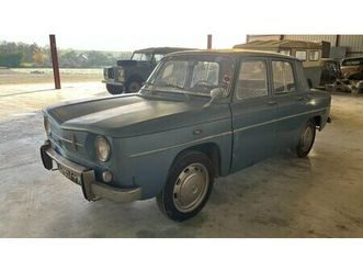 1963 renault 8 bleu manuel, 4 vitesses conduite à gauche...