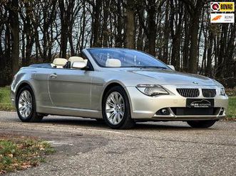 bmw 6-serie cabrio 650i high executive individual | btw auto | youngtimer | full option |