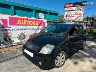 faible kms citroen c2 1.6i 16v vtr sensodrive boite auto