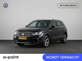 volkswagen tiguan 1.4 tsi ehybrid r-line business 245pk phev | 360 graden camera | stoel- en stuurverwarming | multimedia plus | assistentie pakket