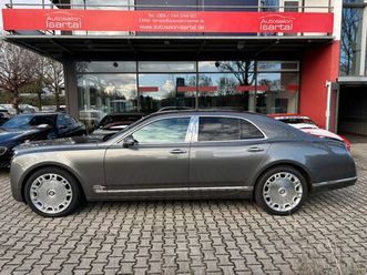 bentley mulsanne - bentley-scheckheft - perfekt !