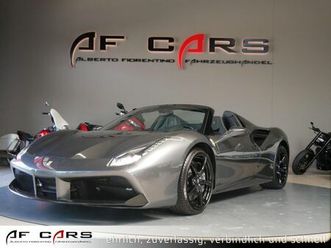 ferrari 488 spider sport abgas kamera carbon lenkrad, sc