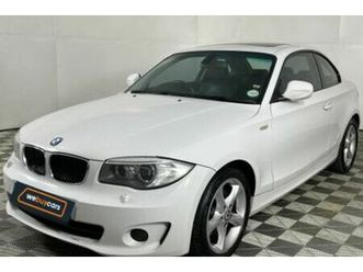 2013 bmw 1 series 120d coupe exclusive auto