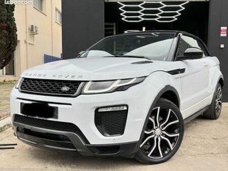 range rover évoque cabriolet