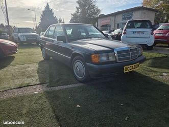 mercedes-benz 190d 2.5d 9cv 75ch garantie 6 mois