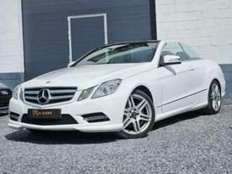 ② mercedes-benz e-klasse e220 amg * xenon * (automatique) — mercedes-benz — 2ememain