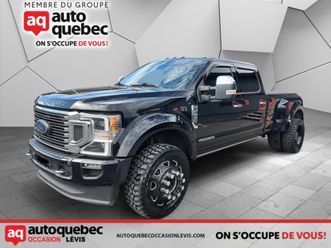 ford super duty f-450 drw 2021 platinum cabine 6 places 4rm caisse de 8 pi