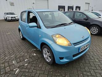 daihatsu, sirion, hatchback, 2008, manual, 998 (cc), 5 doors