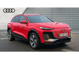 audi q6 q6 285kw quattro 100kwh s line 5dr auto