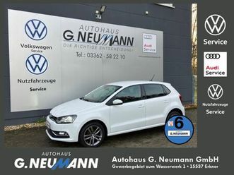 volkswagen polo 1.2 comfortline bmt/klima led navi alu