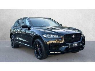 2018 jaguar f-pace 2.0 r-sport 5dr auto awd with heated front seats a petrol